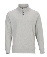 Boxercraft Men's French Terry Button Pullover-1