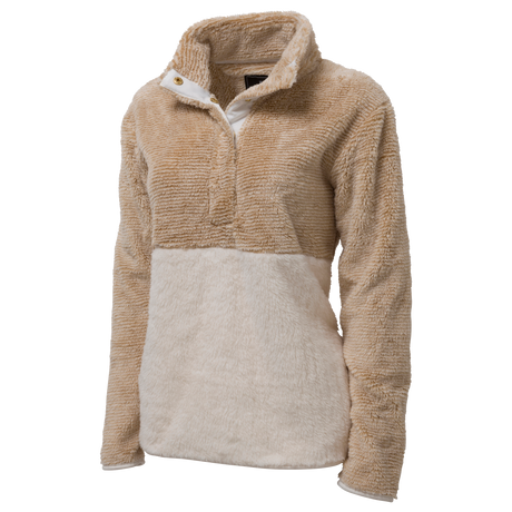 Boxercraft Women's Adult Fuzzy Fleece Pullover-1