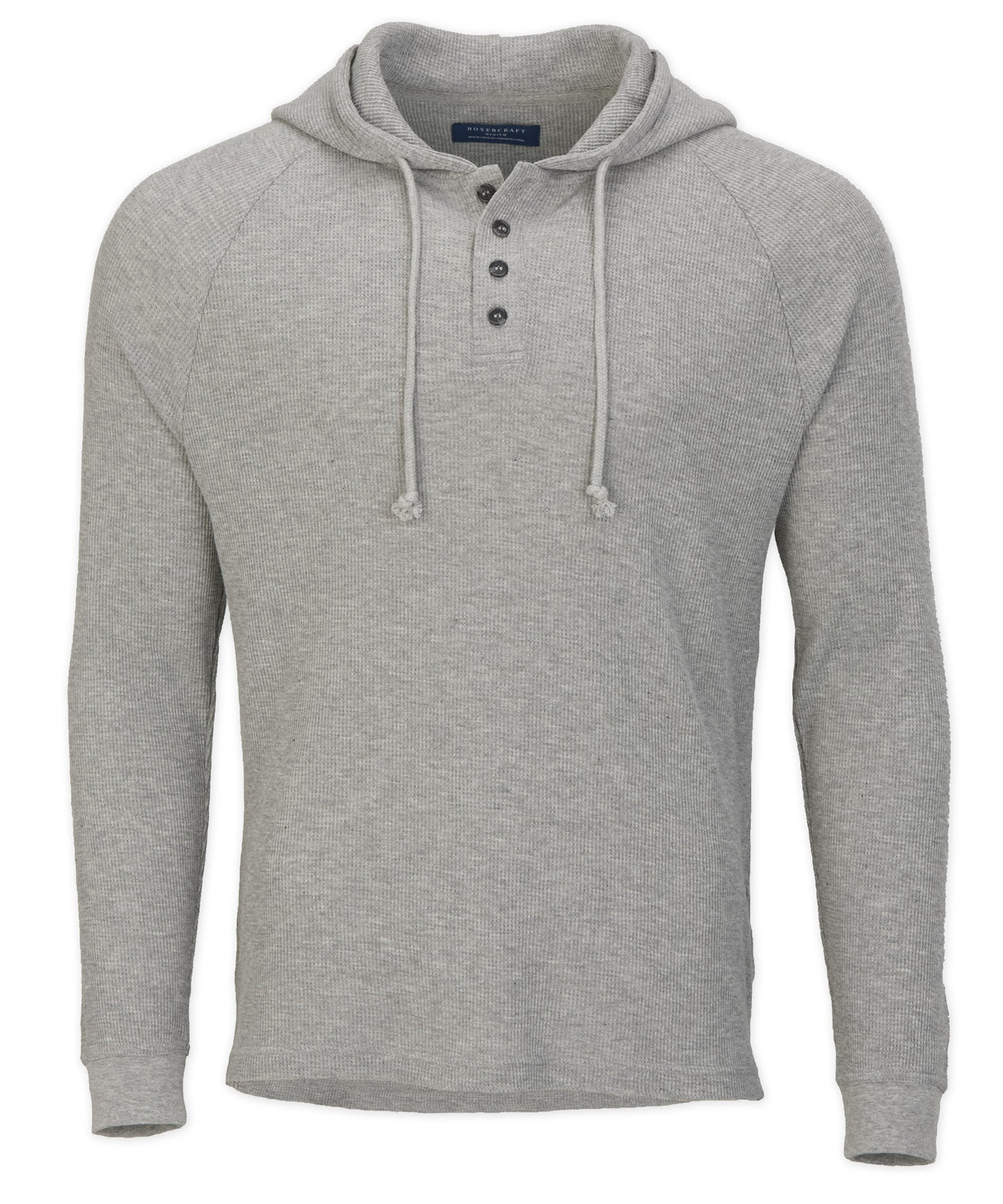Boxercraft Men's Waffle Knit Pullover Hoodie-1