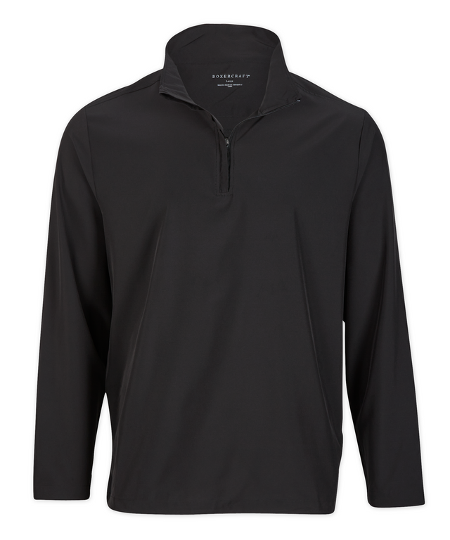 Boxercraft Men's Stretch Woven 1/4 Zip Pullover-1