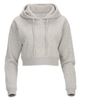 Boxercraft Women's Fleece Cropped Hood-1
