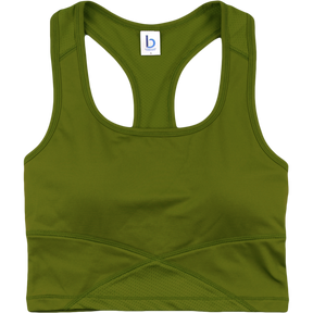 Boxercraft Girl's Cropped Middie Tank