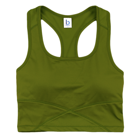 Boxercraft Girl's Cropped Middie Tank