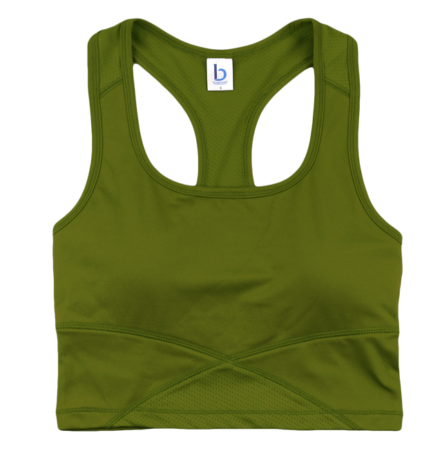 Boxercraft Girl's Cropped Middie Tank