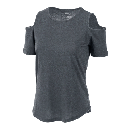 Boxercraft Women's Cold Shoulder Tee