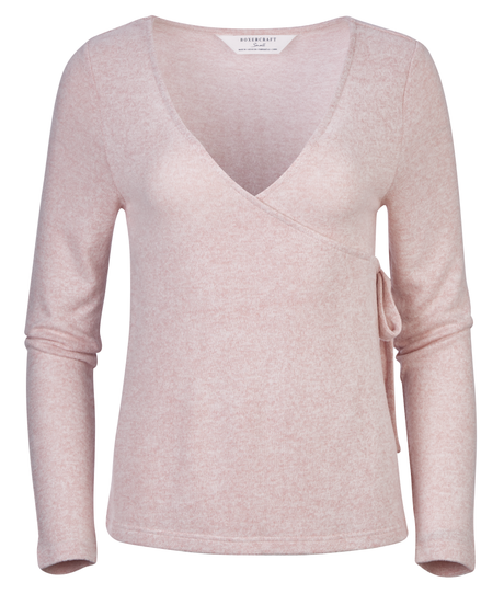 Boxercraft Women's Cuddle Soft Wrap Top-1