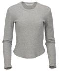 Boxercraft Women's Waffle Knit Baby Long Sleeve Tee-1