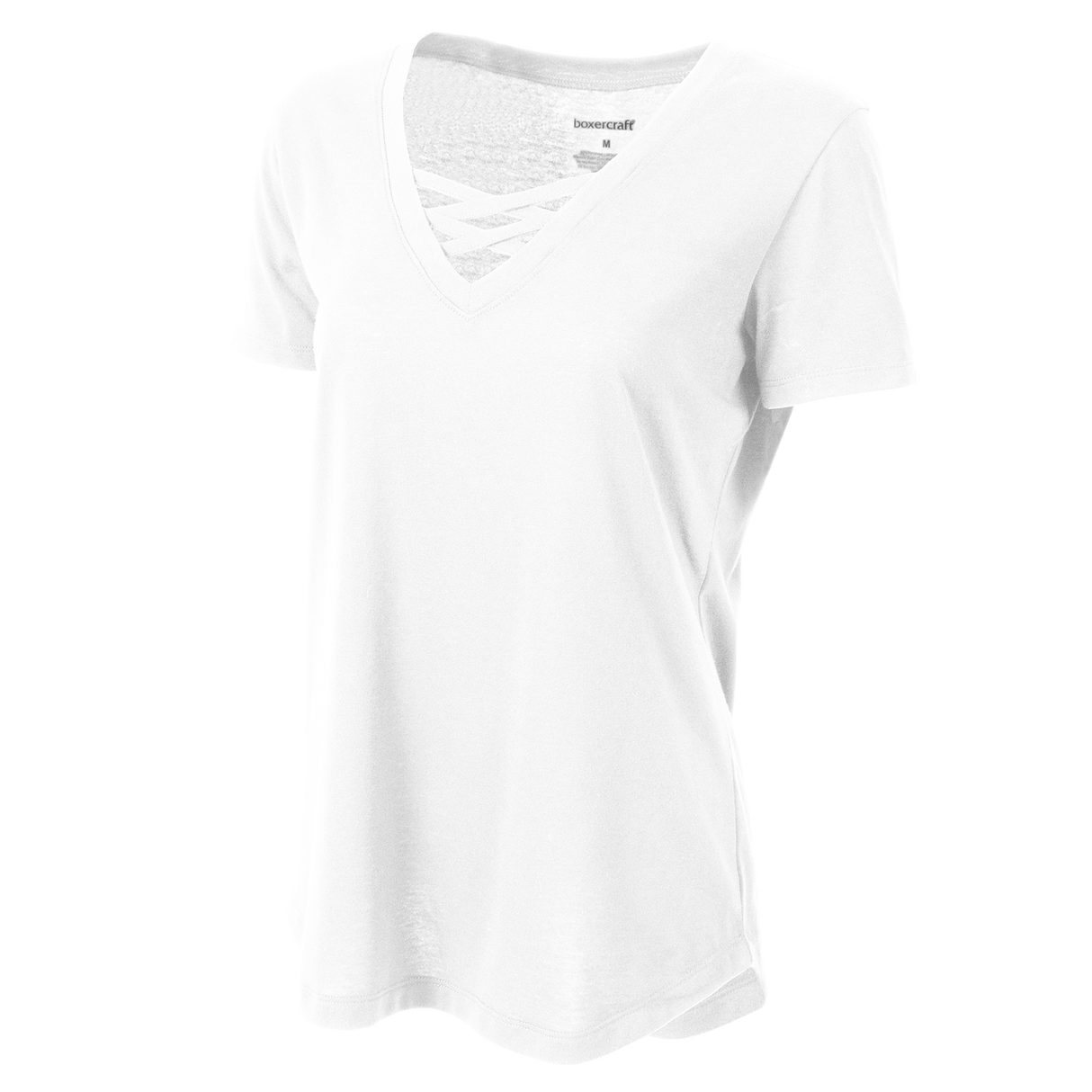 Boxercraft Women's Caged Front Tee-1