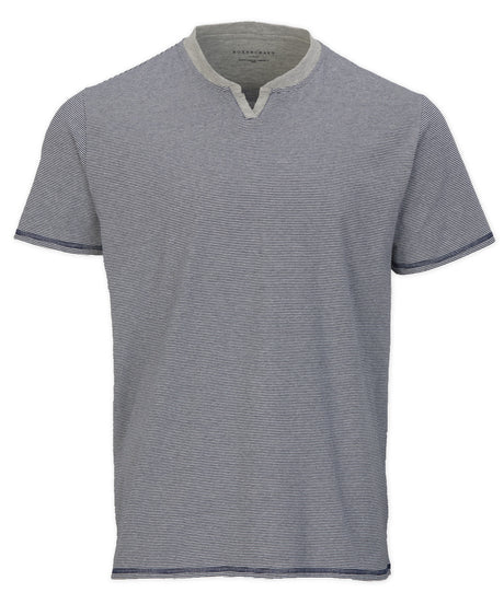 Boxercraft Men's Striped V-notch Tee-1