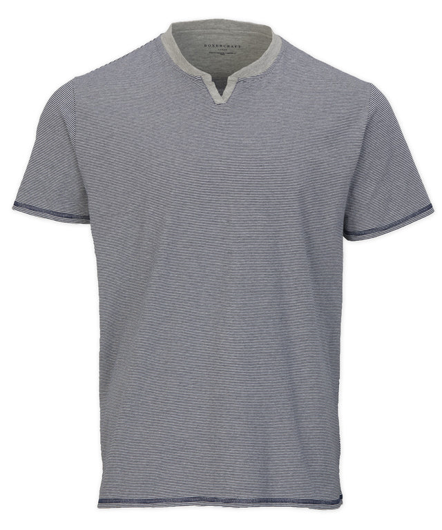 Boxercraft Men's Striped V-notch Tee-1