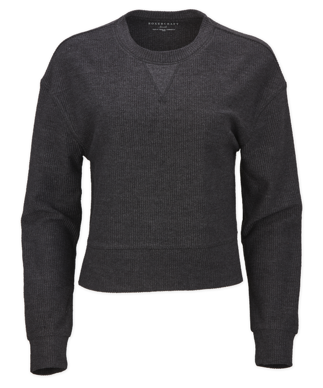 Boxercraft Women's Cropped Boxy Crew