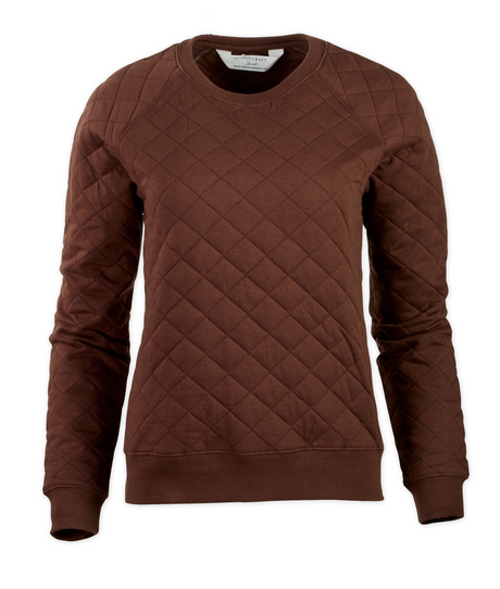 Boxercraft Women's Quilted Crew-1
