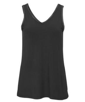 Boxercraft Women's Bamboo V-neck Tank-1