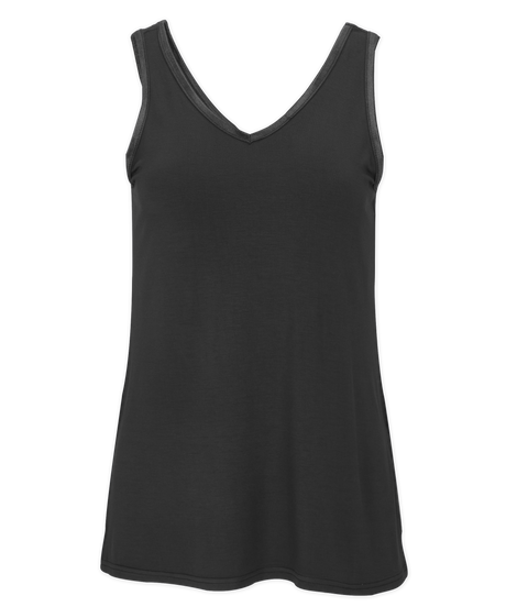 Boxercraft Women's Bamboo V-neck Tank-1