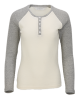 Boxercraft Women's Waffle Knit Henley-1