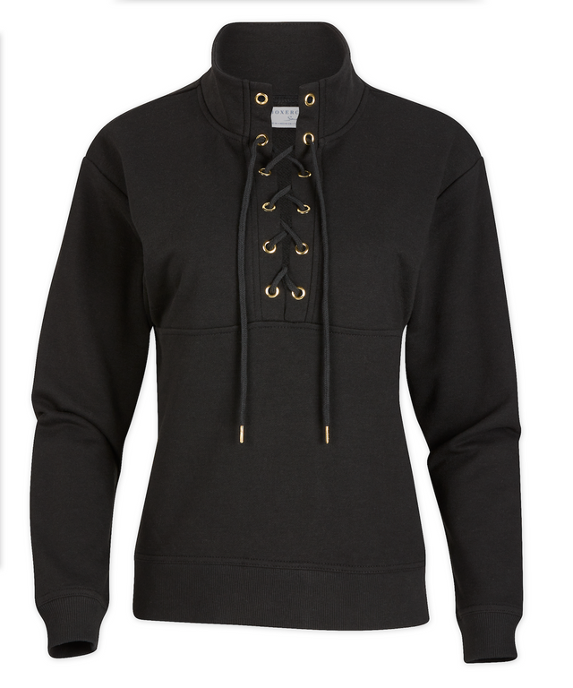 Boxercraft Women's Lace Up Pullover-1