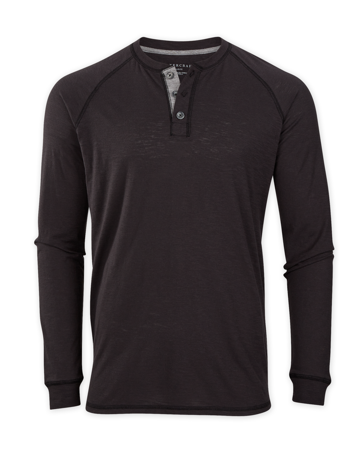 Boxercraft Men's Henley Long Sleeve-1