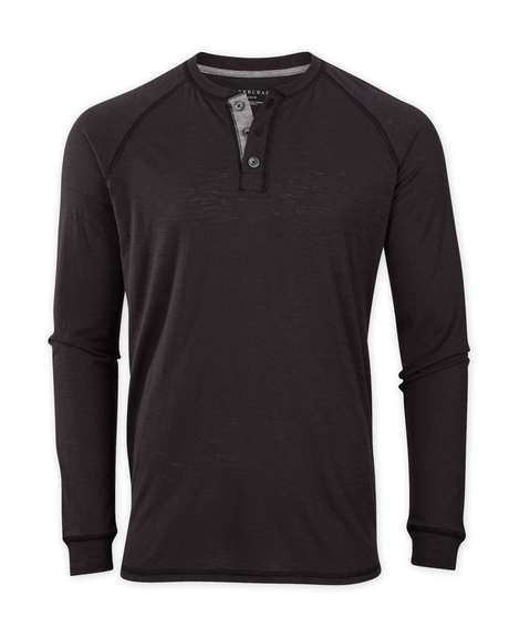 Boxercraft Men's Henley Long Sleeve-1