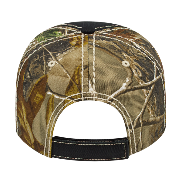 Cap America i2089 Heavy Contrast Stitching Chino & Camo Cap-1