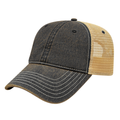 Cap America i8527 Premium Vintage Washed Mesh Back Cap-1
