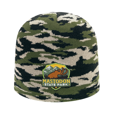Cap America RKTC9 Vintage Tiger Camouflage Knit Beanie-1