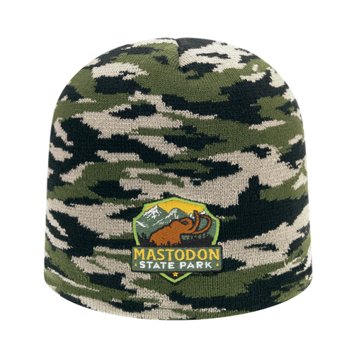 Cap America RKTC9 Vintage Tiger Camouflage Knit Beanie-1
