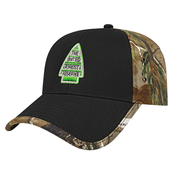 Cap America i2025 Solid Front Camo Back Cap-1