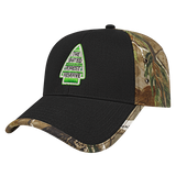 Cap America i2025 Solid Front Camo Back Cap-1