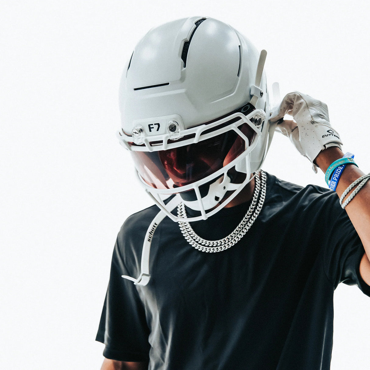 2026 Schutt F7 Pro Football Helmet with attached Facemask-34