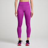 Saucony Women's Fortify Crop Tight SAW800452 Womens Apparel Pants & Sweatpants