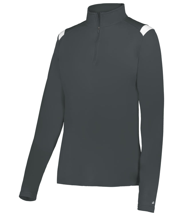 Badger Sport  Women's  On The Rise 1/4 Zip Pullover