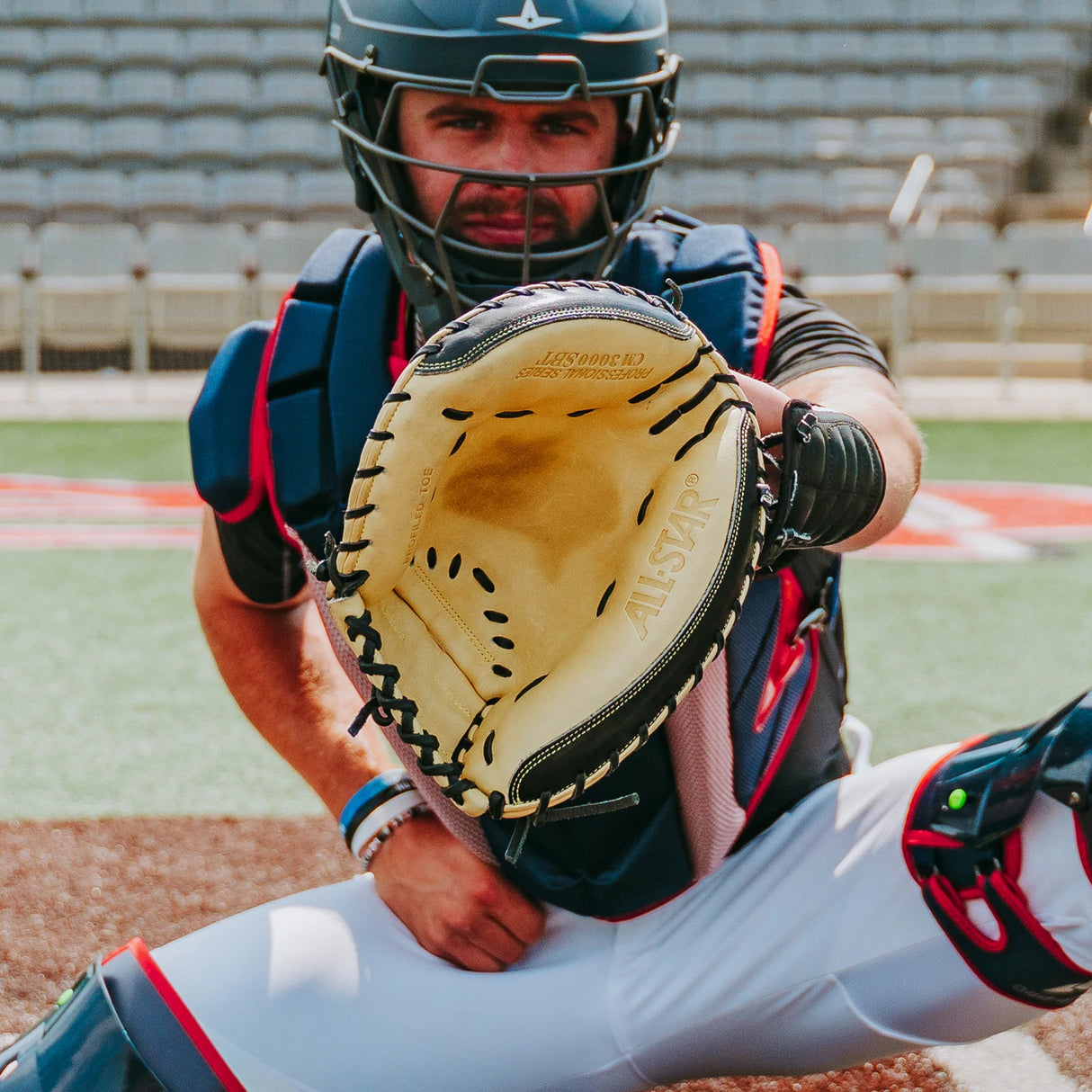 All Star Adult Pro-Elite™ Baseball Catcher Mitt-4