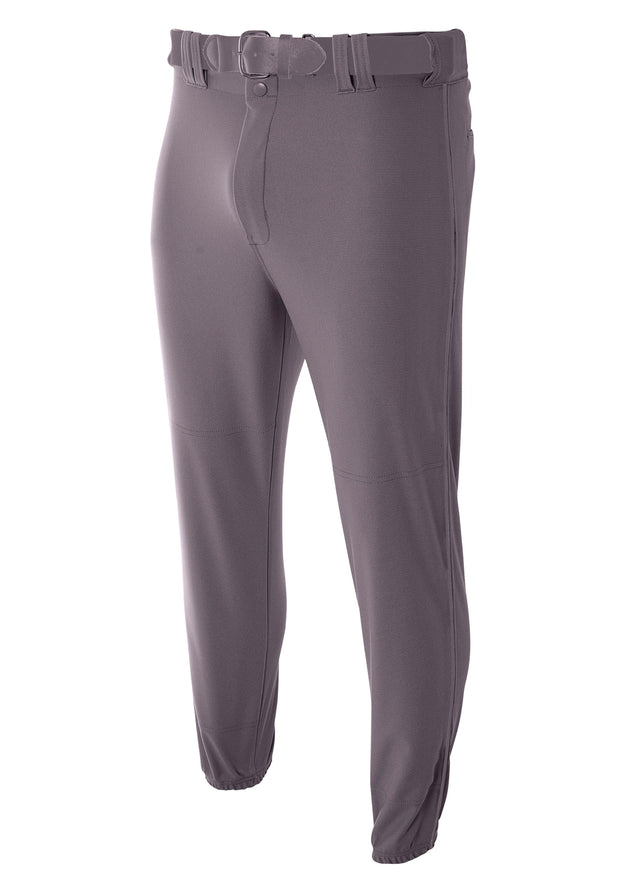 A4 Men's Pro-Style Elastic Bottom Baseball Pants-1