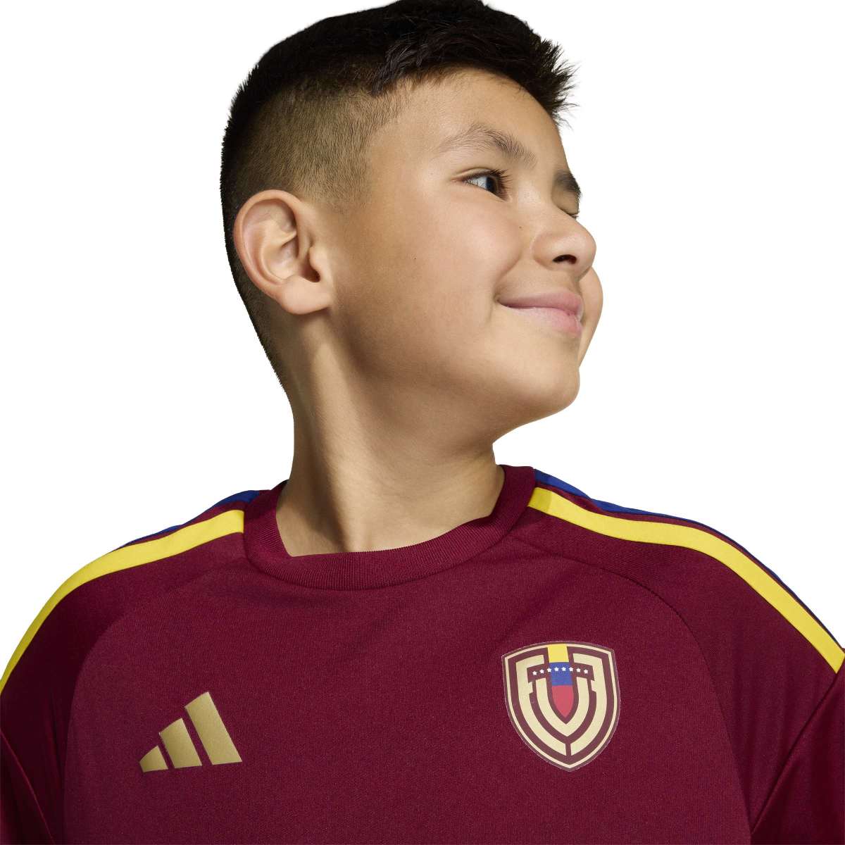 adidas Youth Venezuela 26 Home Fan Jersey-4