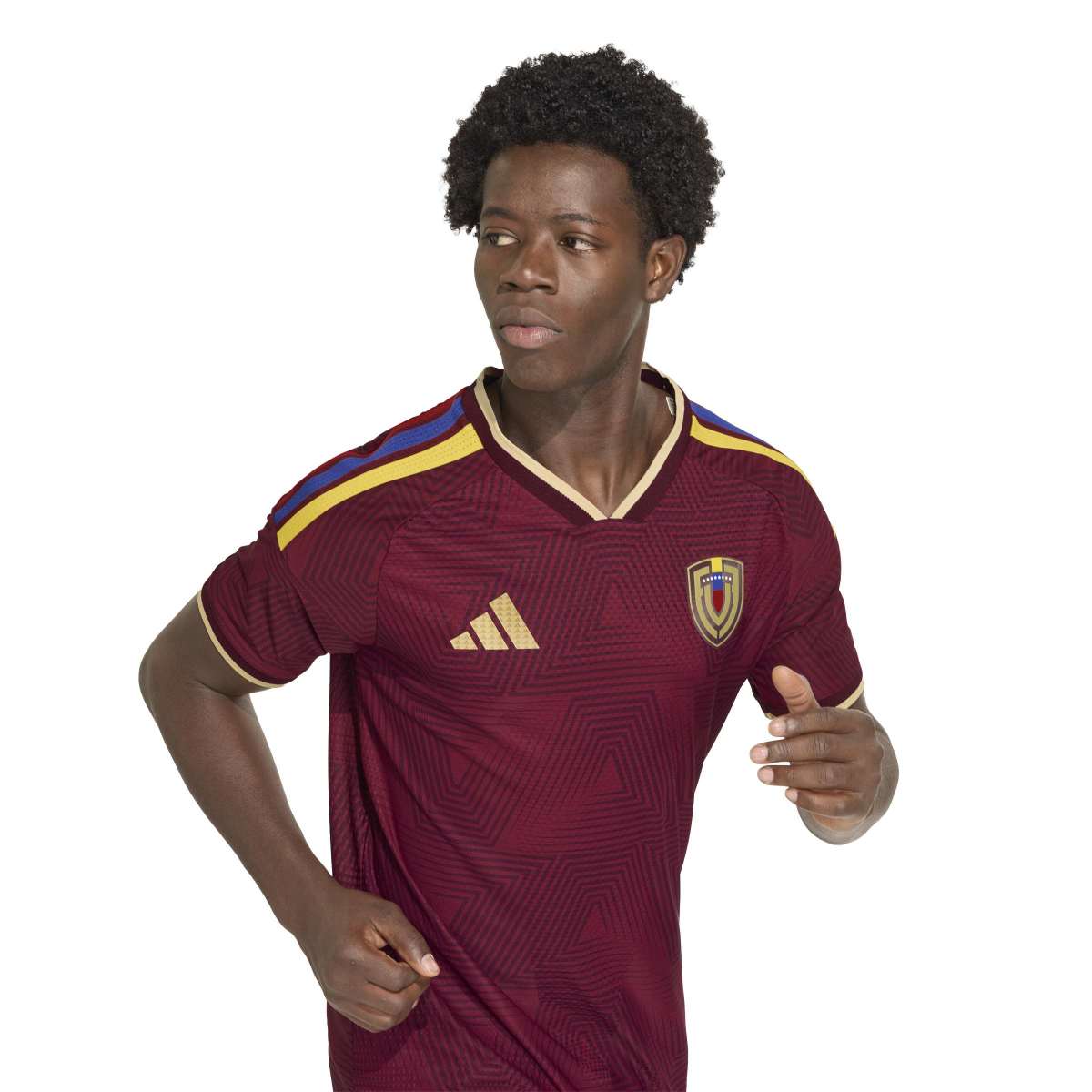 adidas Men's Venezuela 26 Home Authentic Soccer Jersey-6