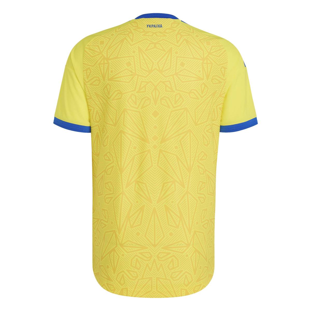 adidas Men's Ukraine 26 Home Authentic Soccer Jersey-9