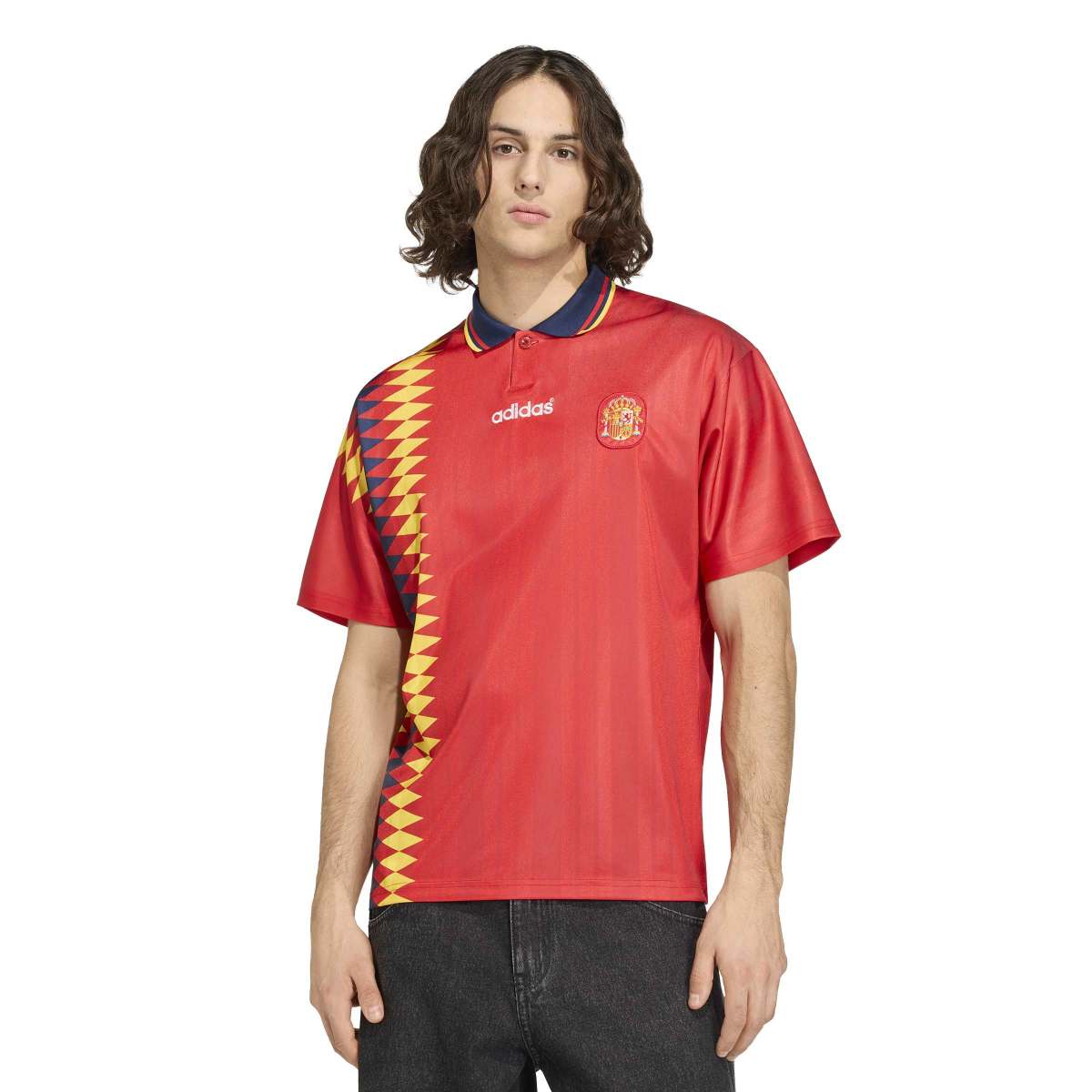 adidas Men's Spain 1994 Home Soccer Jersey-1