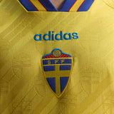 adidas Men's Sweden 1994 Home Soccer Jersey-5