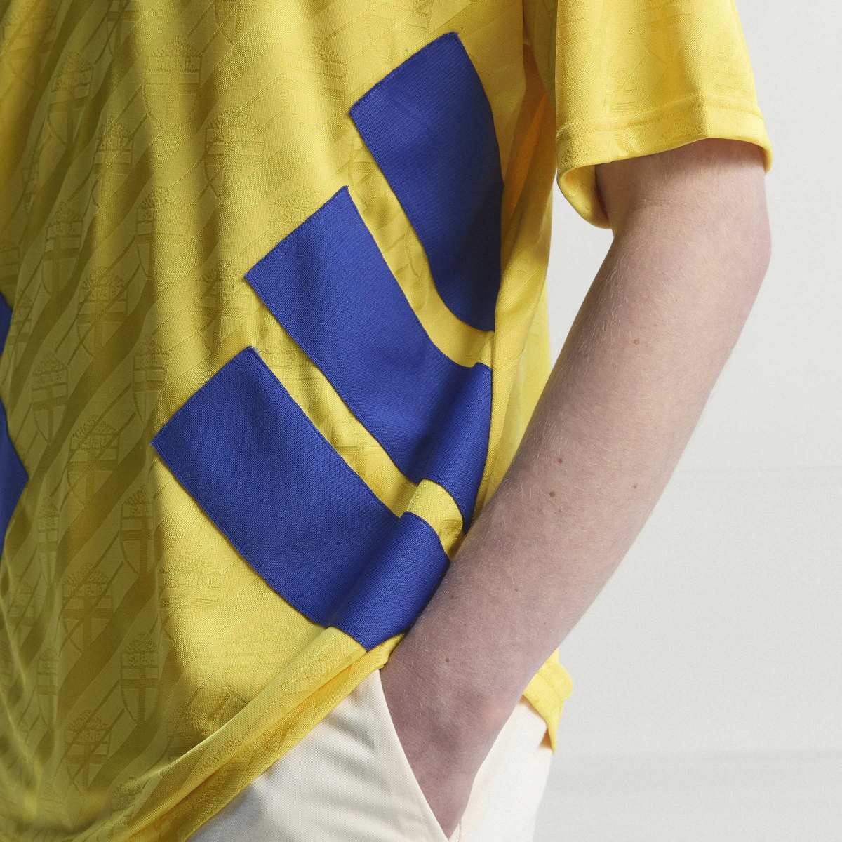 adidas Men's Sweden 1994 Home Soccer Jersey-8