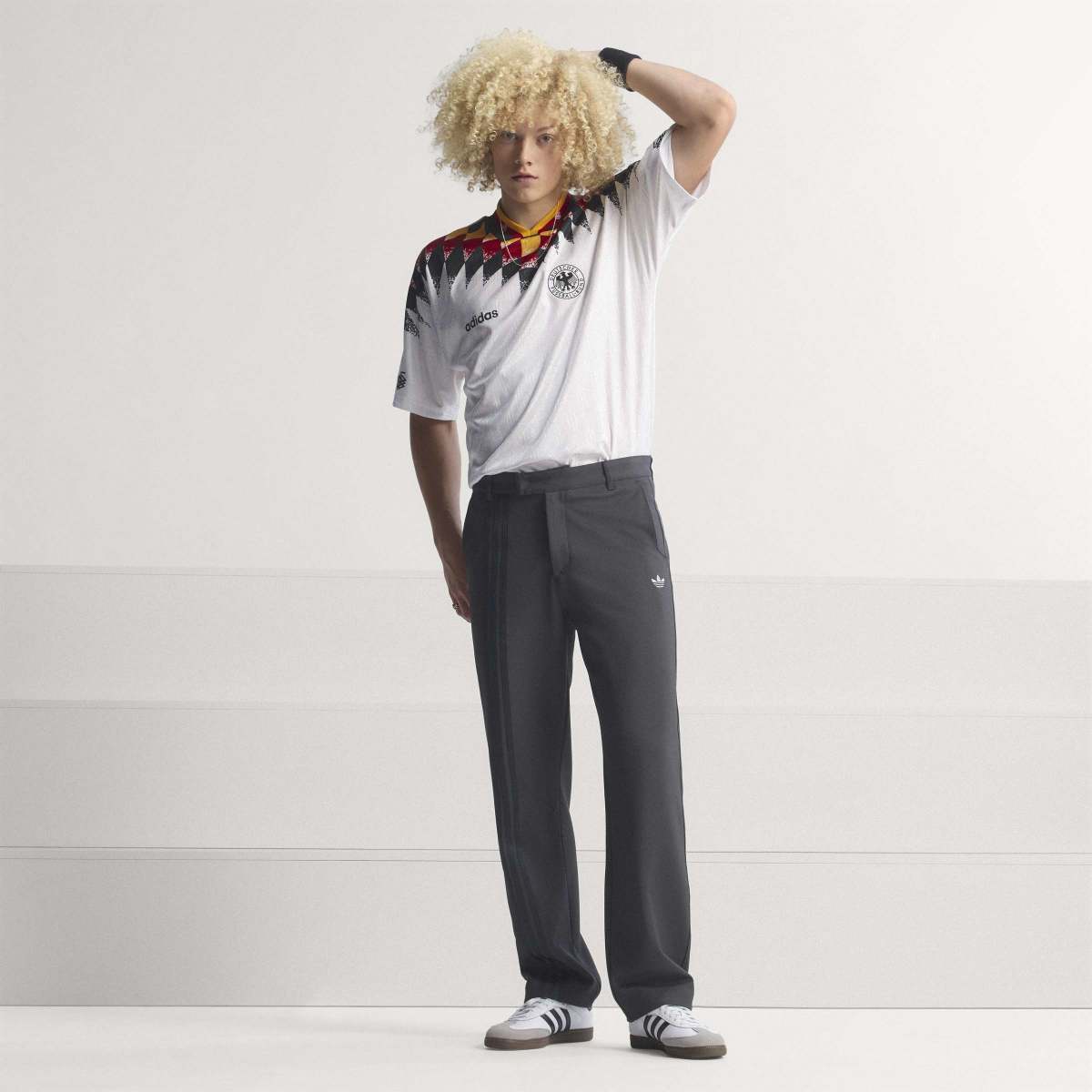 adidas Men's Germany 1994 Home Soccer Jersey-3