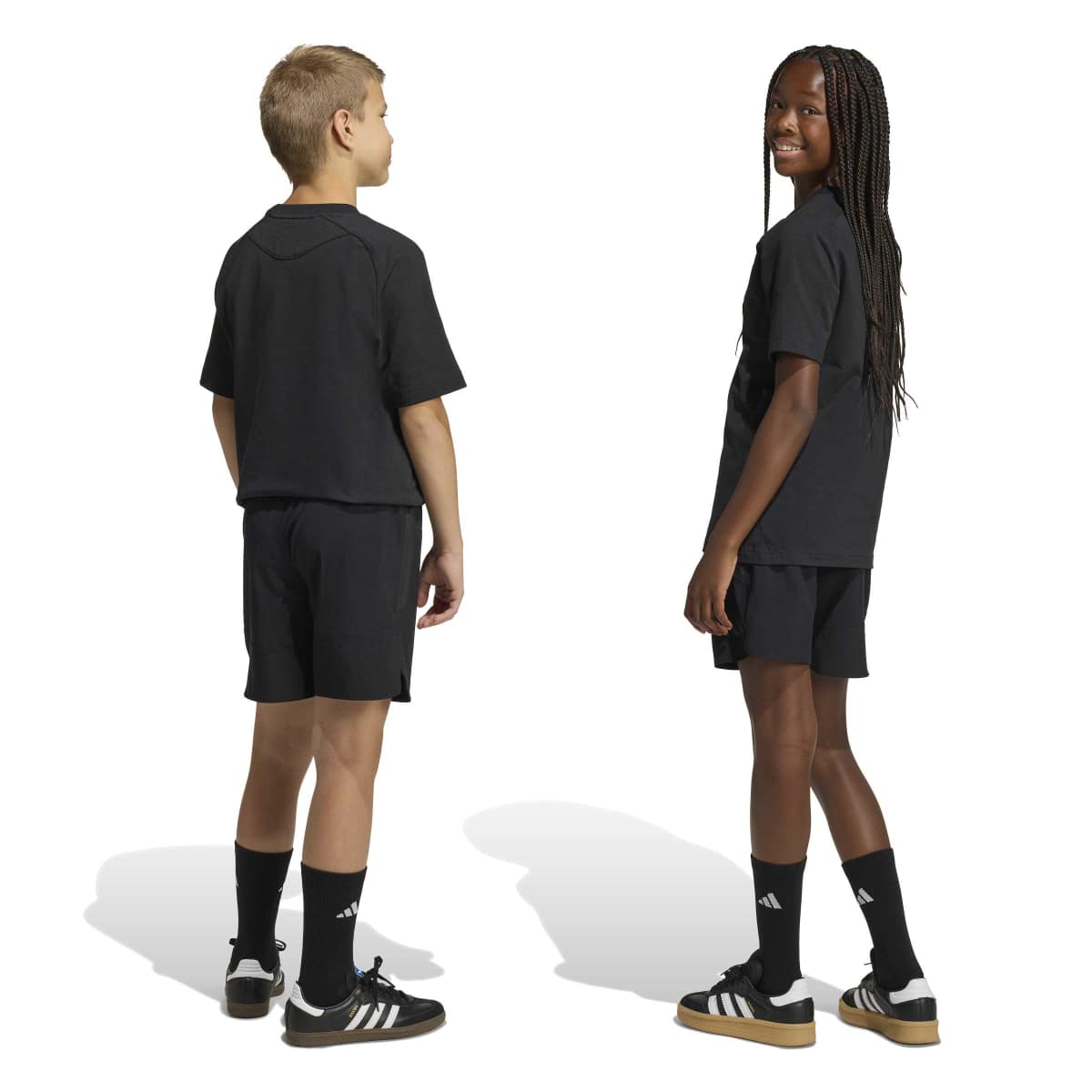adidas Youth Tiro Travel Woven Shorts-7