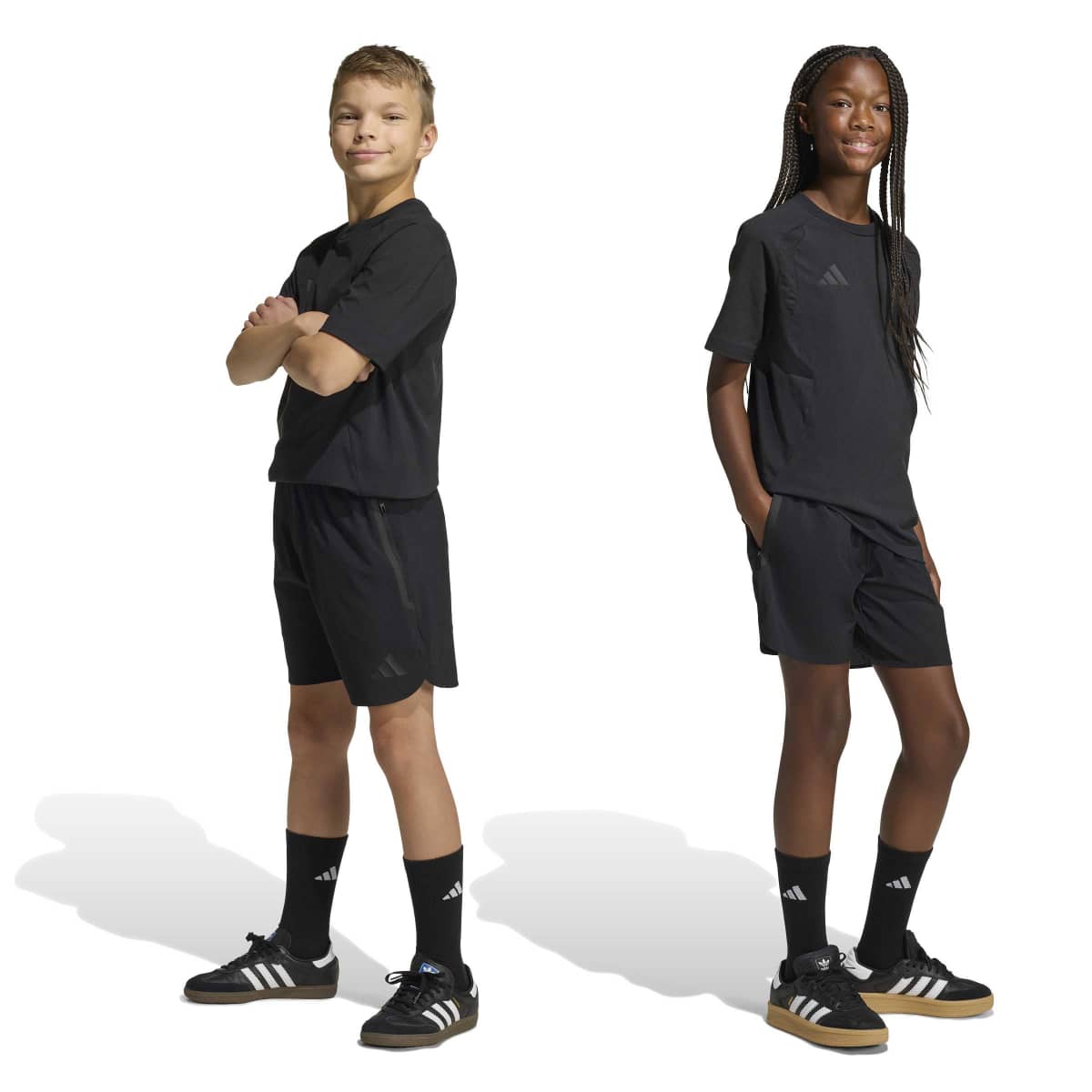 adidas Youth Tiro Travel Woven Shorts-8