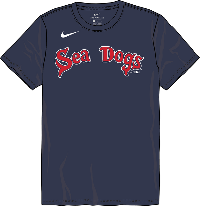 Nike Portland Seadogs Youth Crew Neck Synthetic T-Shirt