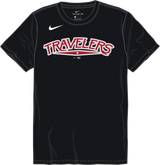 Nike Arkansas Travelers Youth Crew Neck Synthetic T-Shirt