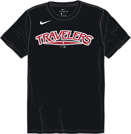 Nike Arkansas Travelers Youth Crew Neck Synthetic T-Shirt