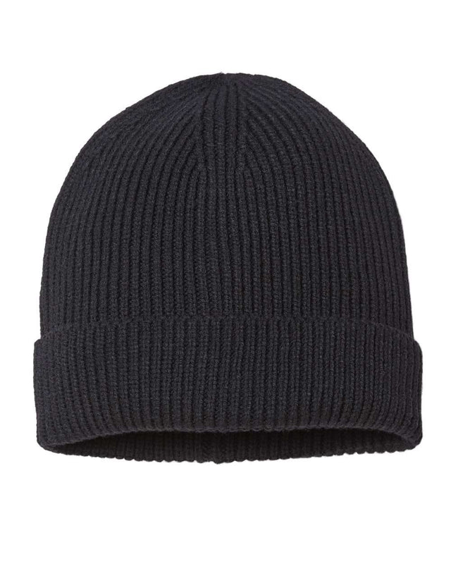Atlantis Headwear Sustainable Fine Rib Cuffed Beanie
