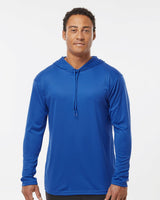 Badger Men's B-Core Hooded Long Sleeve T-Shirt