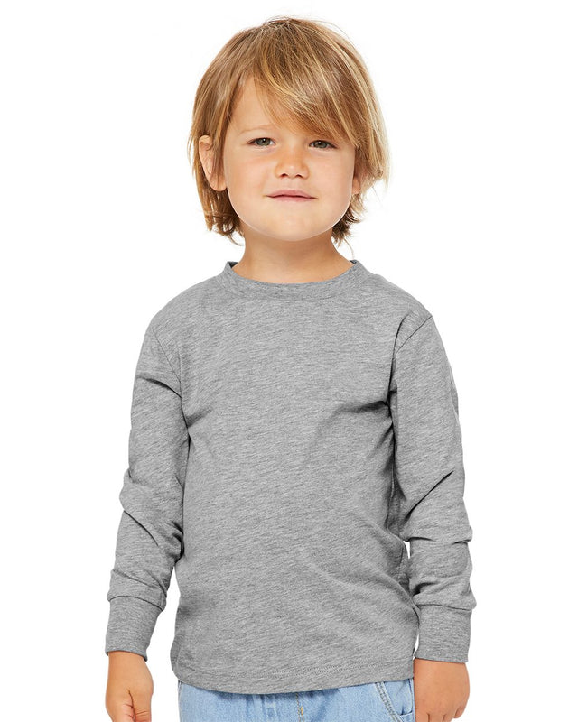 BELLA + CANVAS Toddler Jersey Long Sleeve Tee