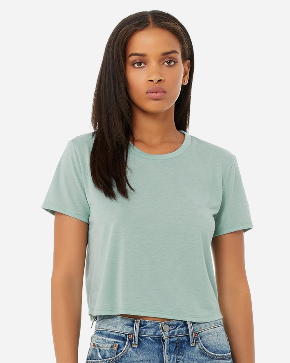 BELLA + CANVAS Women’s Flowy Crop Tee