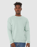 BELLA + CANVAS Men's Sponge Fleece Drop Shoulder Crewneck Sweatshirt